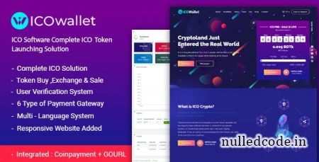 ICOWallet v3.0 - Complete ICO Software and Token Launching Solution - nulled