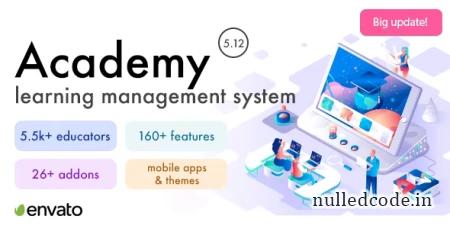Academy v5.12 - Learning Management System - nulled