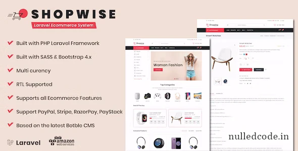 Shopwise v1.28 - Laravel Ecommerce System » nulled#code / free scripts ...