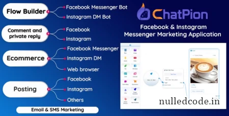 ChatPion v8.5 - Facebook & Instagram Chatbot - nulled