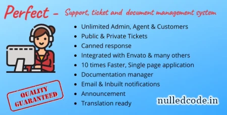 Perfect Support ticketing & document management system v1.6 - nulled