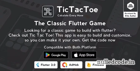 Tic Tac Toe v1.0.6 - The Classic Flutter Tic Tac Toe Game