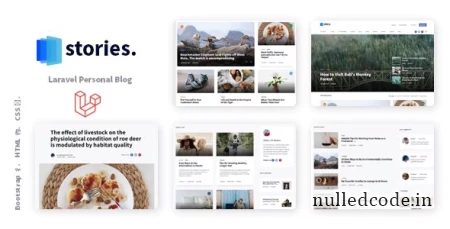 Stories v1.23.0 - Laravel Creative Multilingual Blog