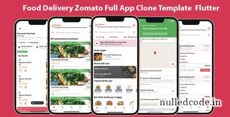 Food delivery full app template zomato clone v1.0