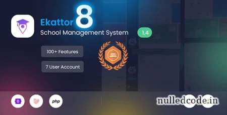 Ekattor 8 v1.4 - School Management System (SAAS) - nulled