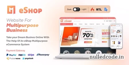 eShop Web v2.3.0 - Multi Vendor eCommerce Marketplace / CMS - nulled