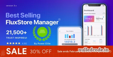 FluxStore Manager v3.7.0 - Vendor and Admin Flutter App for Woocommerce