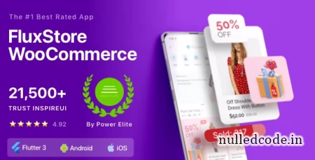 Fluxstore WooCommerce v3.7.0 - Flutter E-commerce Full App
