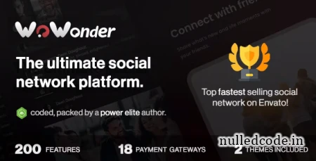 WoWonder v4.1.5 - The Ultimate PHP Social Network Platform - nulled
