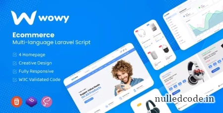 Wowy v1.18 - Multi-language Laravel eCommerce Script