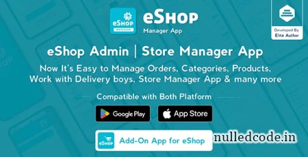 eShop v4.0.2 - Ecommerce Admin / Store Manager app