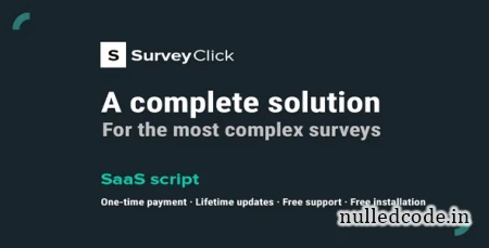 SurveyClick v1.0.1 - SaaS Survey Builder