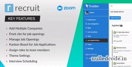 Recruit v2.3.8 - Recruitment Manager - nulled