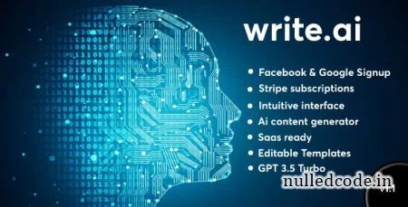 Write.ai v1.0 - AI Content Generation Tool (SAAS)