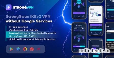 StrongVPN v3.1 - StrongSwan IKEv2 VPN stable & free VPN proxy for Android