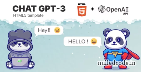 Chat GPT-3 OpenAI HTML 5 v1.1