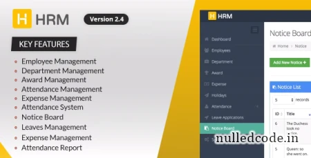 HRM v4.0.2 - Human Resource Management - nulled