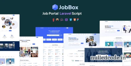 JobBox v1.3.0 - Laravel Job Portal Multilingual System - nulled