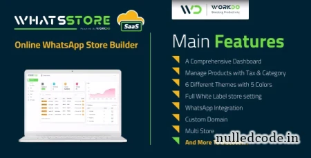 WhatsStore SaaS v5.6 - Online WhatsApp Store Builder - nulled