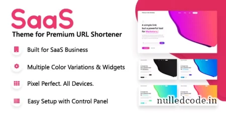SaaS Theme for Premium URL Shortener v5.0