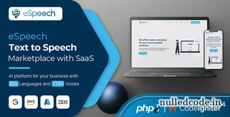 eSpeech v1.4.1 - Text to Speech Marketplace with SaaS