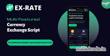 EX-RATE v1.0 - A Complete Money Exchange Solution - nulled