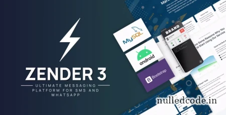 Zender v3.3.3 - Ultimate Messaging Platform for SMS, WhatsApp & use Android Devices as SMS Gateways (SaaS)