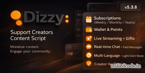 dizzy v5.3.8 - Support Creators Content Script » nulled#code / free ...