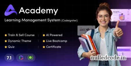 Academy LMS v7.1 - Learning Management System - nulled