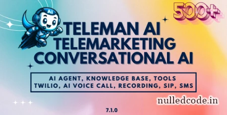 Teleman v7.0.0 - Telemarketing & VoIP Service SaaS Application